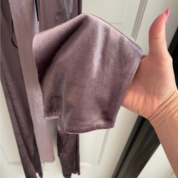 Bronx and Banco NWT Lilac Velvet Jumpsuit size XS - Picture 11 of 12